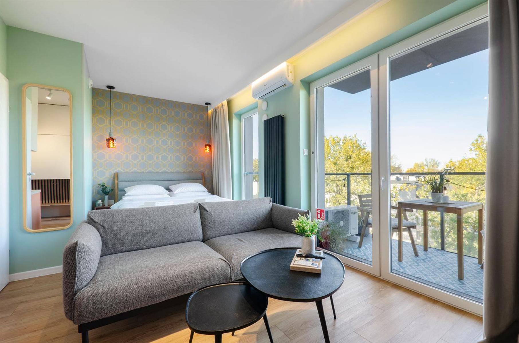 Queen Size Bed - Apartament Obok Manufaktury W Centrum Lodzi - Parking Gratis!!! 外观 照片